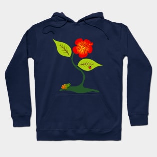 Plant and flower Hoodie